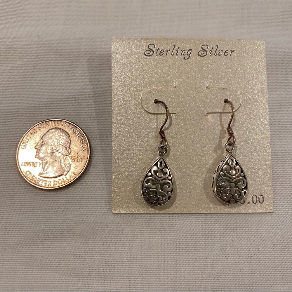 NWT Sterling Silver Earrings - Picture 2 of 4